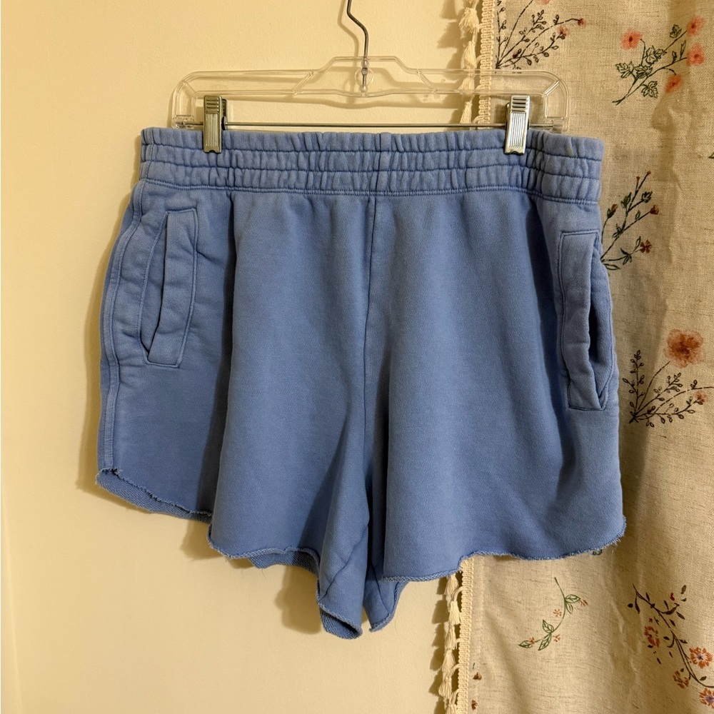 Aerie Light Blue Athletic Lounge Shorts